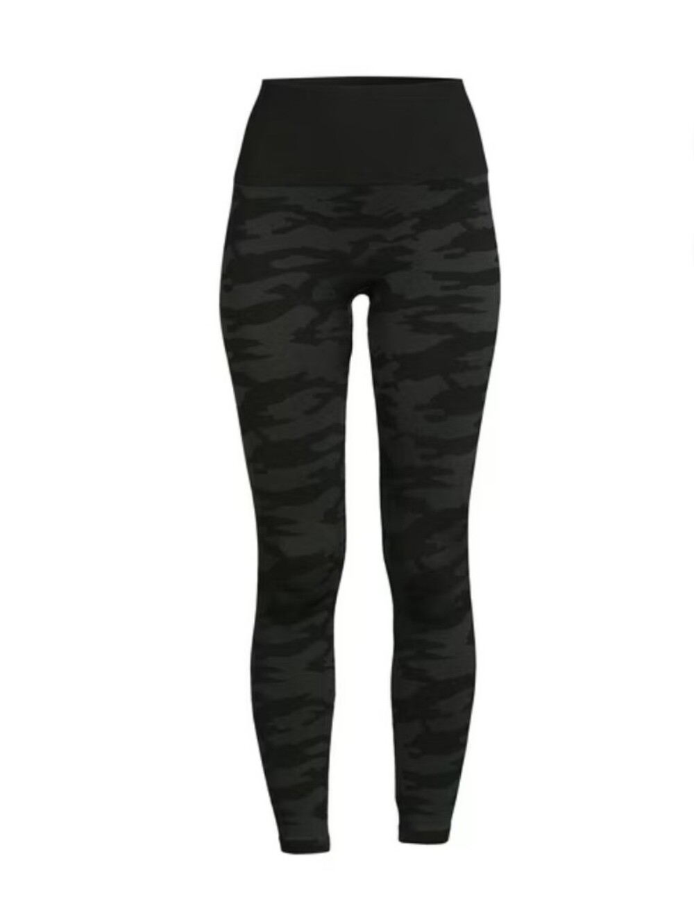 Warner's Twill Seamless Shaping Leggings- Black Camo